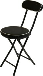 Cushioned Padded Folding Stool