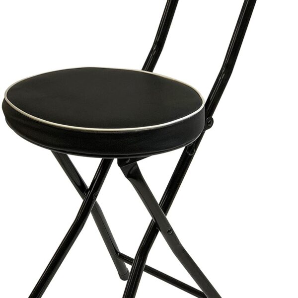 Cushioned Padded Folding Stool